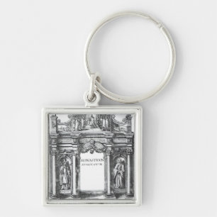 Frontispiece to 'Monasticon Anglicanum' Key Ring