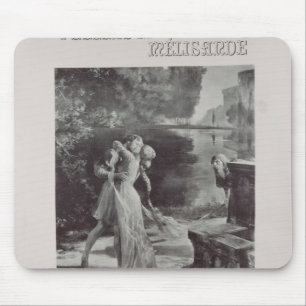 Frontispiece to Pelleas and Melisande by Mouse Pad