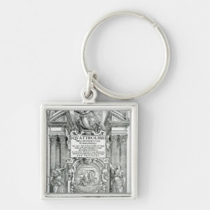 Frontispiece to 'Quattro libri dell'architettura' Key Ring