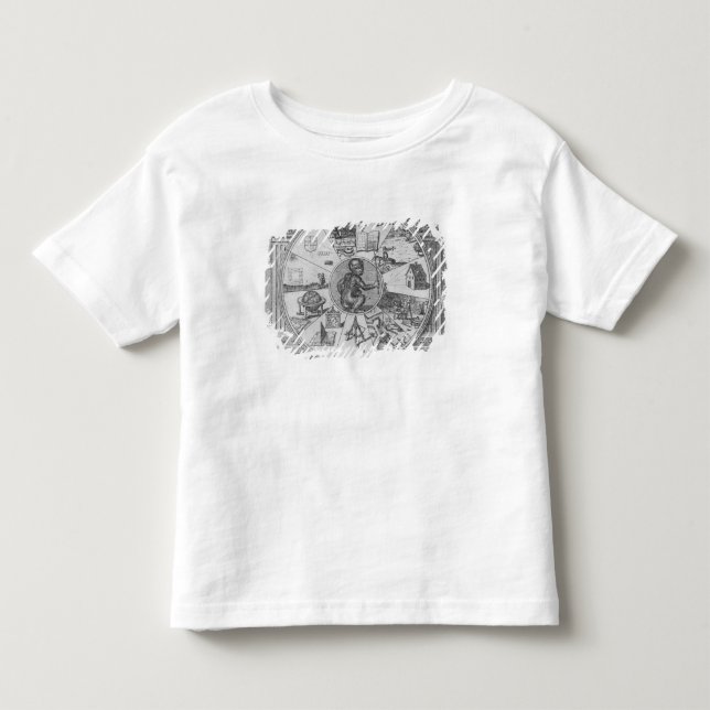 Frontispiece to Robert Fludd's Utriusque Toddler T-Shirt (Front)