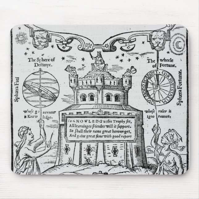 Frontispiece to 'The Castle of Knowledge' Mouse Pad (Front)