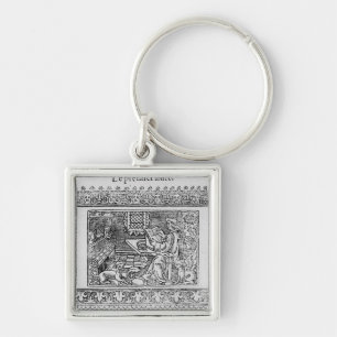 Frontispiece to the first book of Utopia Key Ring