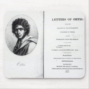 Frontispiece to 'The Letters of Ortis' Mouse Pad