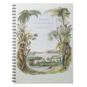 Frontispiece to 'Views in the Interior of Guiana', Notebook