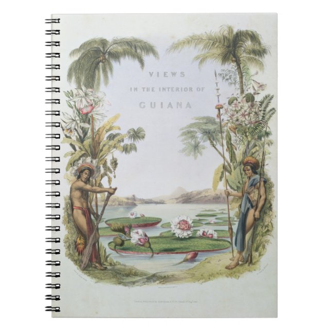 Frontispiece to 'Views in the Interior of Guiana', Notebook (Front)
