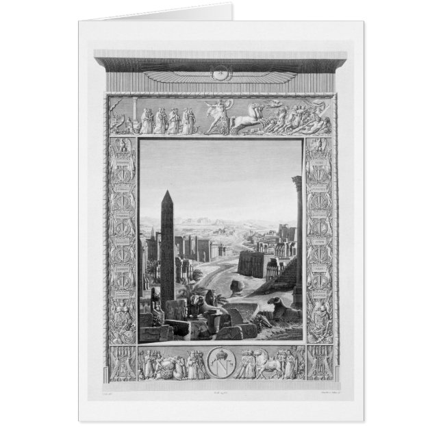 Frontispiece to Volume 1 of the `Description of Eg (Front)