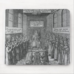 Frontispiece to 'Vox Regis' by Thomas Scott Mouse Pad