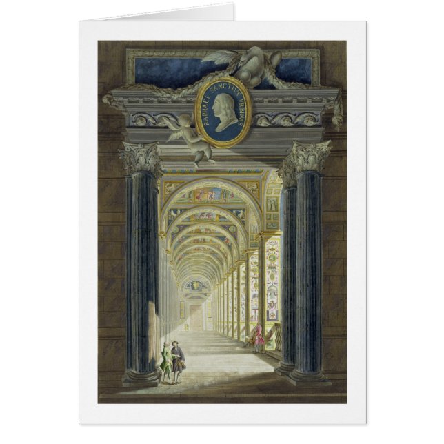 Frontispiece with a medallion portrait of Raphael (Front)