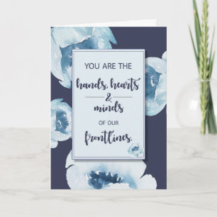 Frontline Workers Coronavirus Pandemic Thank You Card