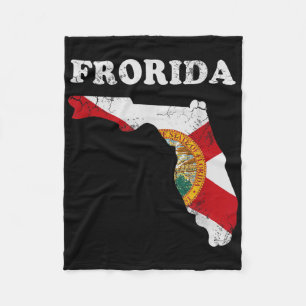 Frorida Trump Florida Fleece Blanket