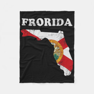 Frorida Trump Florida Fleece Blanket
