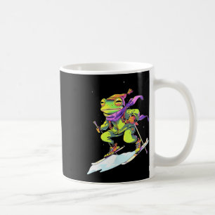 Frosch Skiing Skier Ski Winter Snow Coffee Mug