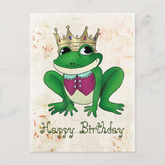 Froschkönig Postcard (Front)