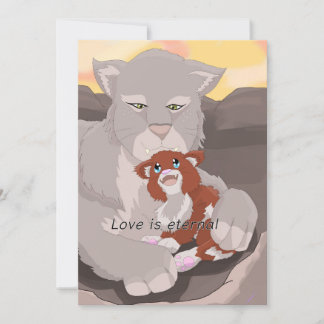 Frost Babies Love is Eternal Thank You Card