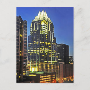 Frost Bank Tower, Austin, Texas, U.S.A. Postcard