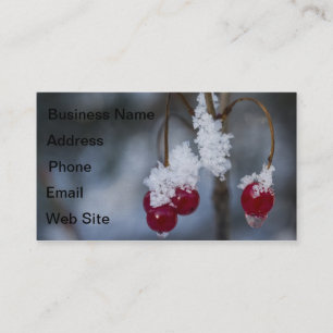 Frost Berries Business Card