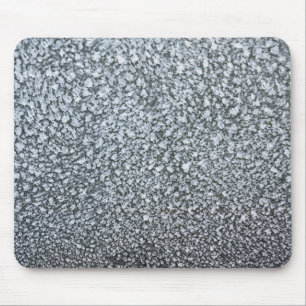 frost closeup on car window mouse pad