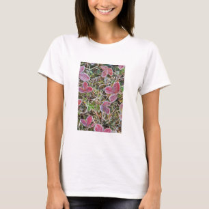 Frost covered leaves, Canada T-Shirt