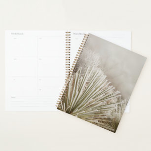 Frost Covered Yucca In Winter Planner