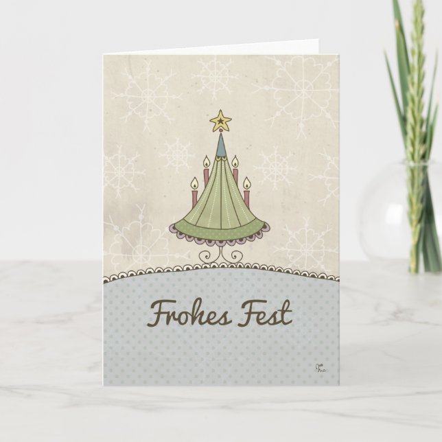 Frost Fest Holiday Card (Front)