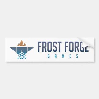 Frost Forge Games Bumper Sticker