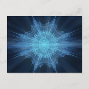 Frost Nova Fractal Postcard