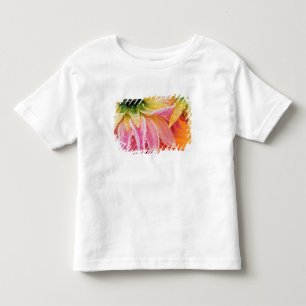 Frost on the last blooms of the fall - Dalhia - Toddler T-Shirt