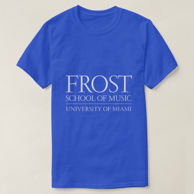 Frost School of Music Logo  T-Shirt (Design Front)