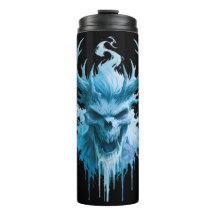 Frost Skull Travel Tumbler