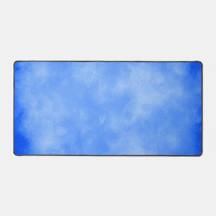Frost Storm Clouds Desk Mat