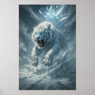 Frost White Tiger – Emperor of the Frozen Realm – Poster