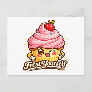 Frost Yourself - Sprinkle Stella - Foodie Fiends Postcard
