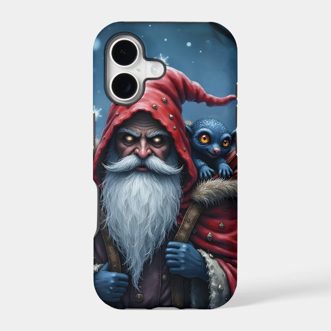 Frostbite Santa & His Mischief Elf. (Back)
