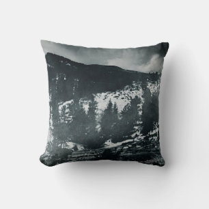 Frostbitten Winter Mountains Cushion