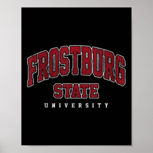 Frostburg Institute Of Technology Arch Retro For M Poster