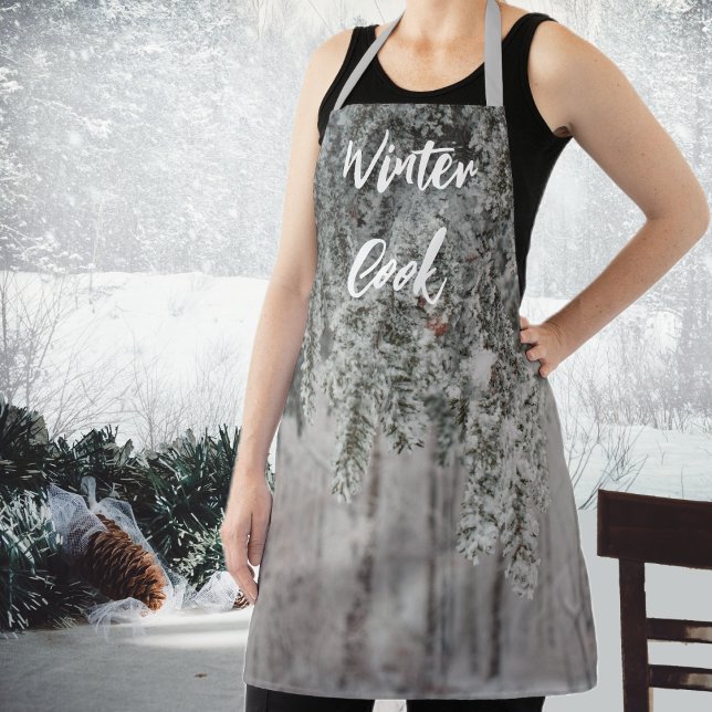Frosted branches and a snow-covered forest apron (Creator Uploaded)