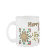 Frosted Christmas Mug ❄️Holiday Cheer Mug 🎄
