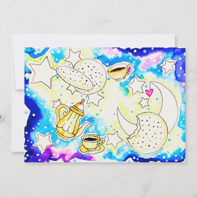 Frosted Cookie Art Invitation (Front)