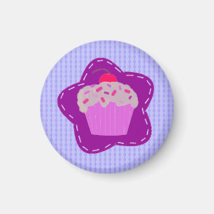 Frosted Cupcake Magnet