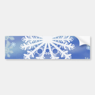 Frosted Edges III Bumper Sticker