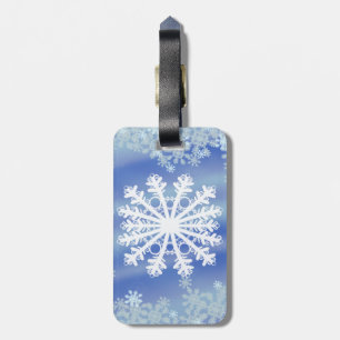 Frosted Edges III Luggage Tag