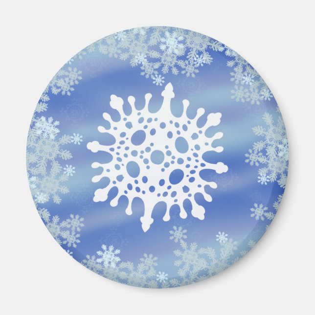 Frosted Edges VI Magnet (Front)