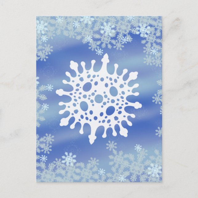 Frosted Edges VI Postcard (Front)