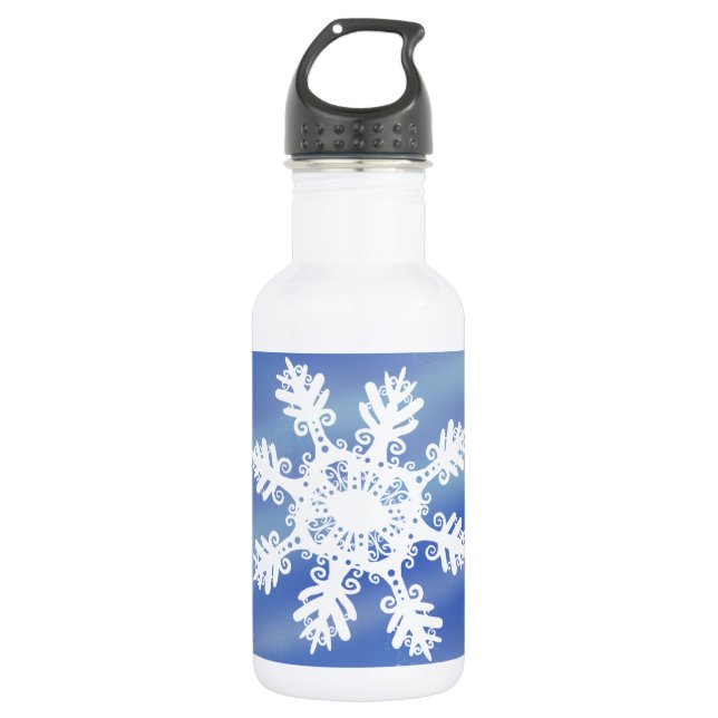 Frosted Edges VII 532 Ml Water Bottle (Front)