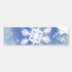Frosted Edges VII Bumper Sticker