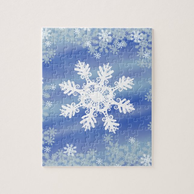 Frosted Edges VII Jigsaw Puzzle (Vertical)