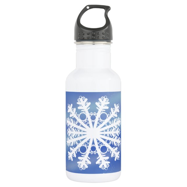 Frosted Edges VIII 532 Ml Water Bottle (Front)