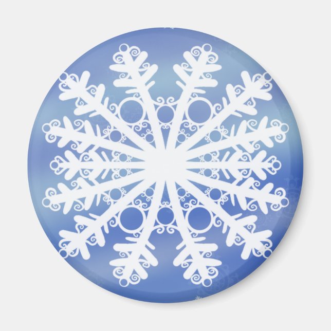 Frosted Edges VIII Magnet (Front)