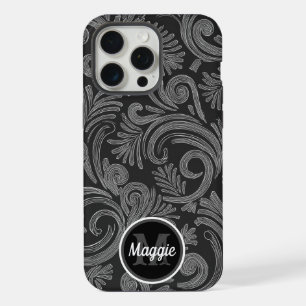 Frosted Ferns: Winter Whimsy iPhone 15 Pro Max Case