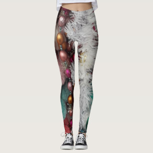 Frosted Garlands with Beads Leggings